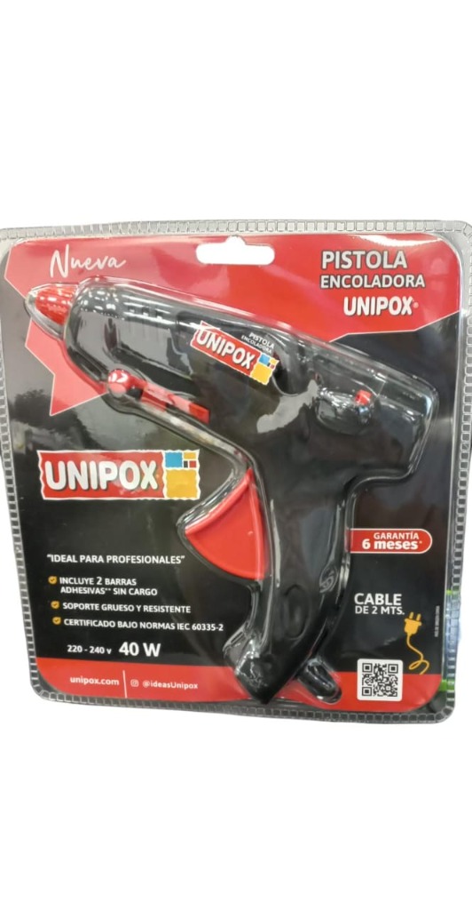 PISTOLA ENCOLADORA GRANDE UNIPOX  40w